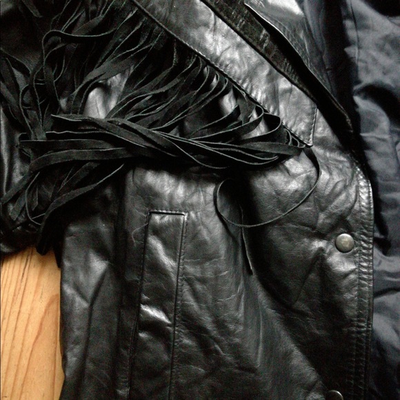 🎩Leather Black Jacket 🎩Made in Argentina 🇦🇷 - Picture 8 of 10